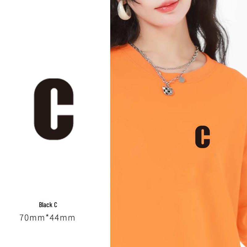 New Heat Transfer Stickers: Decorative Patterns for Couple's T-Shirts