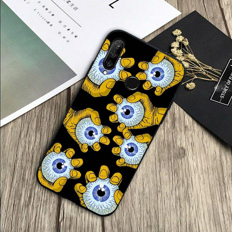 Hands with eyes For Huawei Nova 8i 11i 12i 12s 9 10 SE Y60 Y70 Y90 Y72 Y73 Y61 Y91 P60 Pro P30 P40 Lite Case