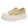 Y.HI versatile board shoes summer platform shoes sports shoes breathable ins fashion women's shoes round head