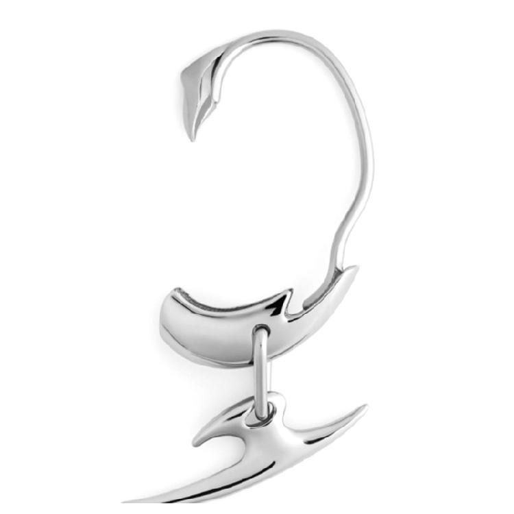 

Vintage Punk Ear Cuff Dark Devil Piercing Jewelry No Piercing Wraps Daggers-Ear Clip No Piercing Ear Wrap Ear Cuffs 1