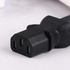 1pc Socket Ac Adapter Power Iec320 3pin C13 Female To C6 Male Plug Ac Power Adapter Electrical Socket Converter