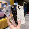Full Screen Purple Love Applies To Iphone16 Mobile Phone Case Apple 15 New 14pro Japan and South Korea 13/12 Explosion 11