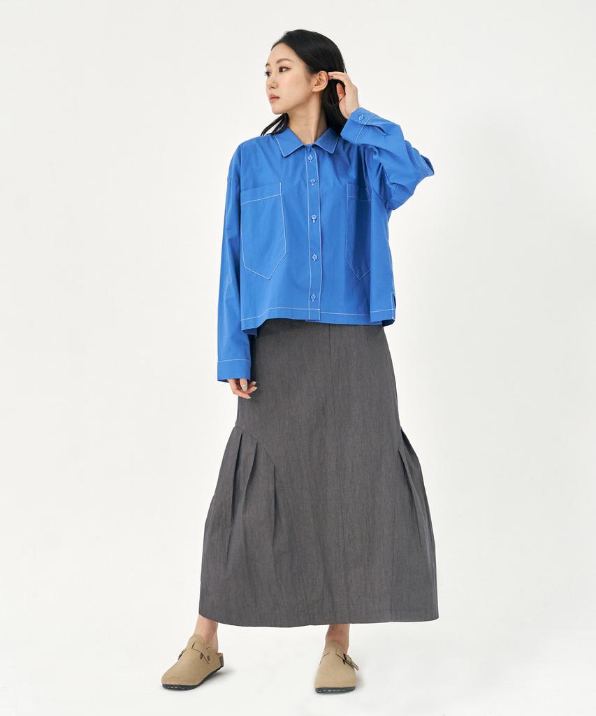 Peulleio Sb Skirt _ Gray