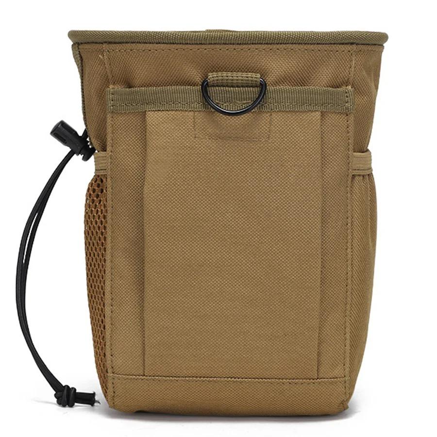 New Outdoor 3-5L Camouflage Molle 600D Nylon Dump Drop Pouch Recycle Waist Pack Bags Accessories Bag Pouches