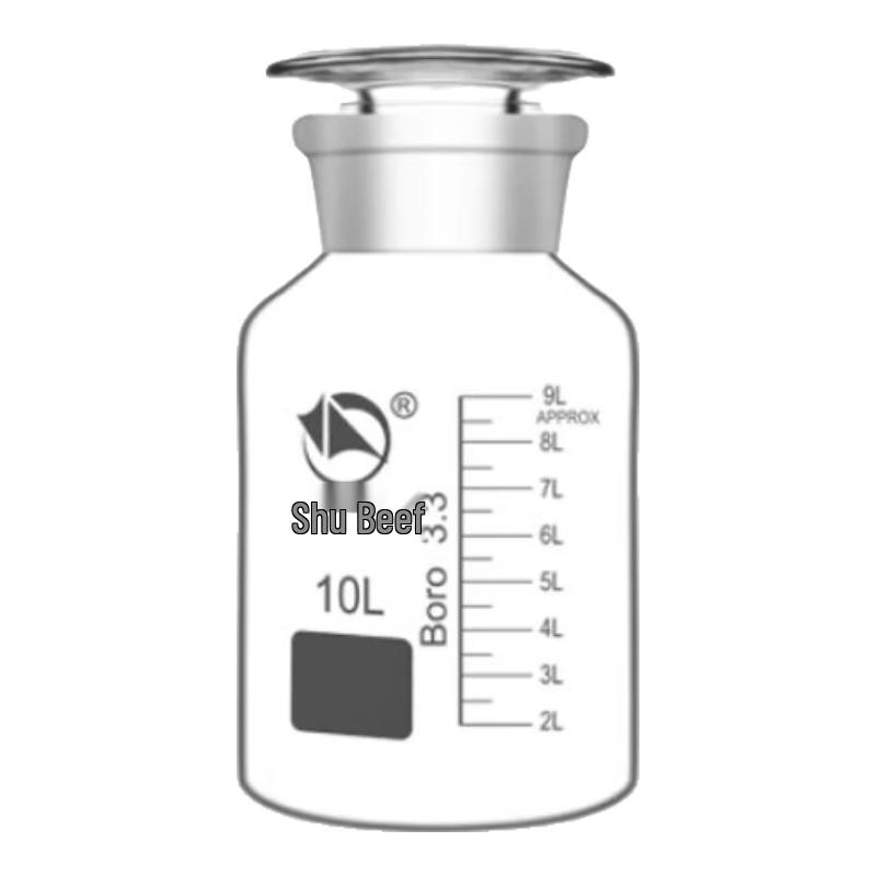 Shunu High Borosilicate Ground Glass Lab Bottle