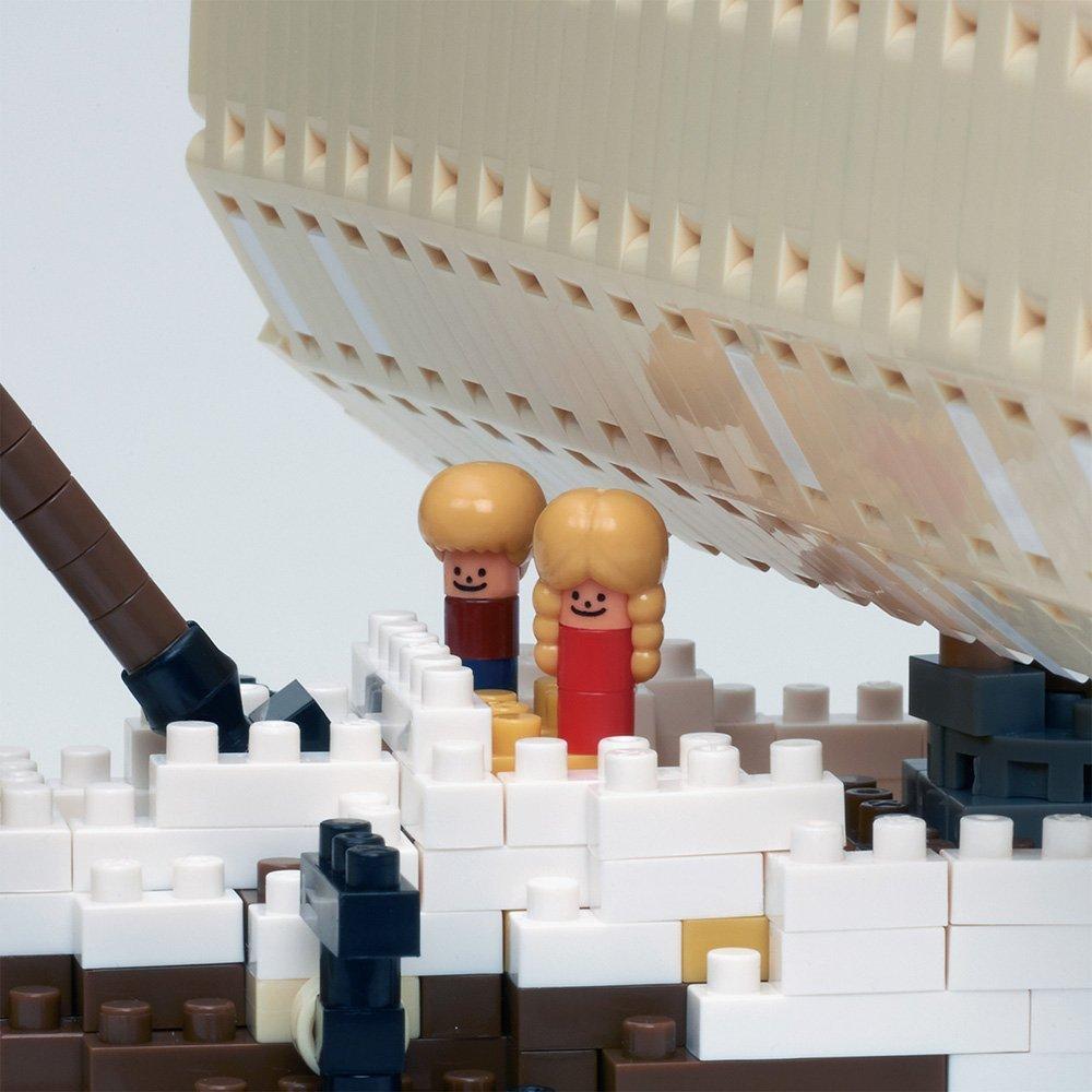 Kawada Nanoblock Sailing Ship 2500 Pieces NB-030
