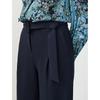 Langzi Women's High-Waist Wide-Leg Suit Trousers