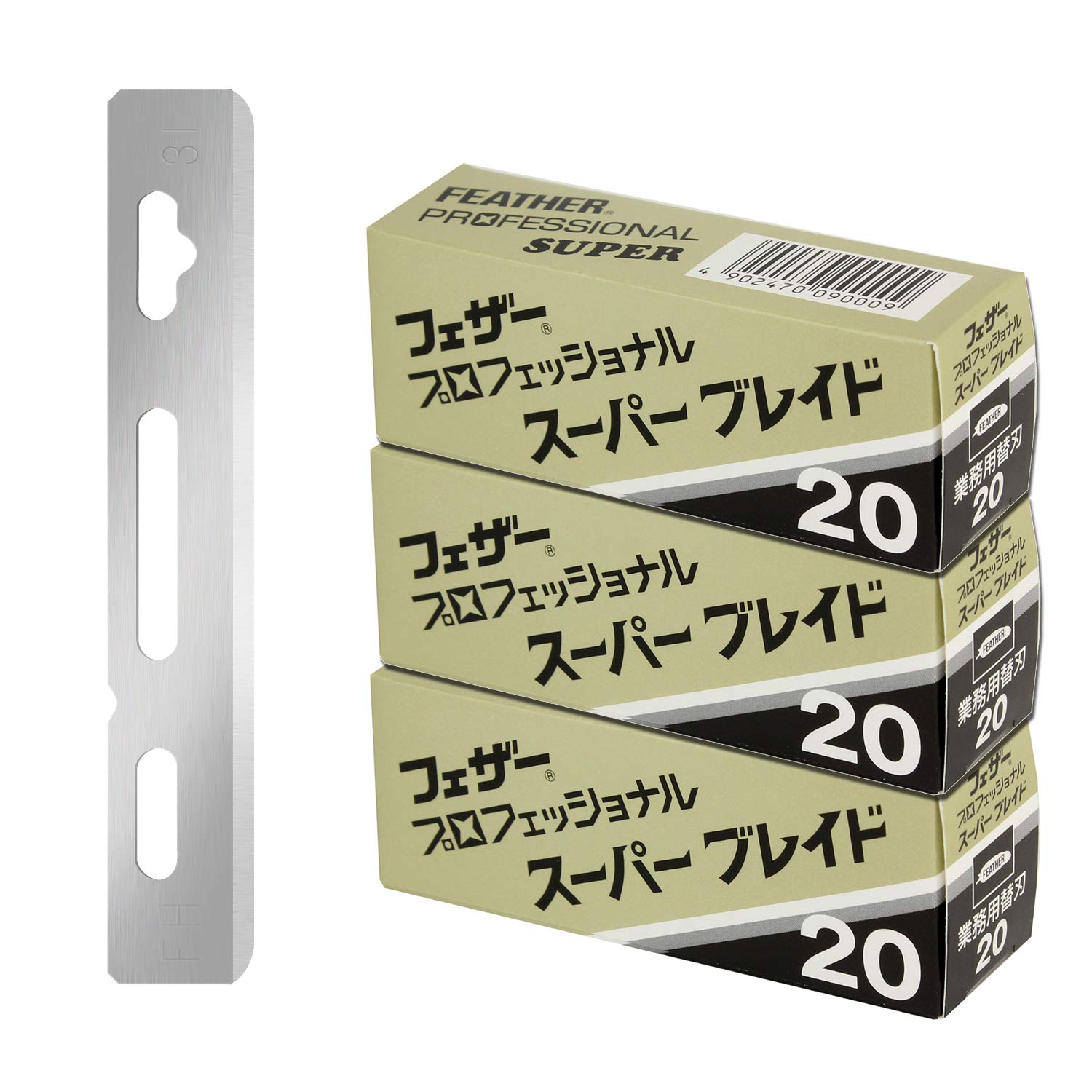 

Feather Professional Super Blade 20 штук [Набір 3] PS-20
