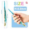 Useful Floral Resin Grips Crochet Hook Non-Slip 2.0-6.0mm Weave Needle Knitting Tools Yarn Knitting DIY Weaving Tools Beginners