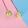 Orff Musical Instruments Copper Jingle Bells High Quality Percussion Instrument for Party Kid Educational Toys Bronze Hand Bell