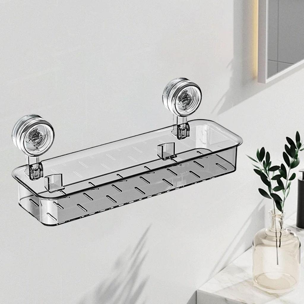 Zdejmowana półka prysznicowa na przyssawkę Organizer łazienkowy Koszyk do utrzymywania porządku Prosty zdejmowany