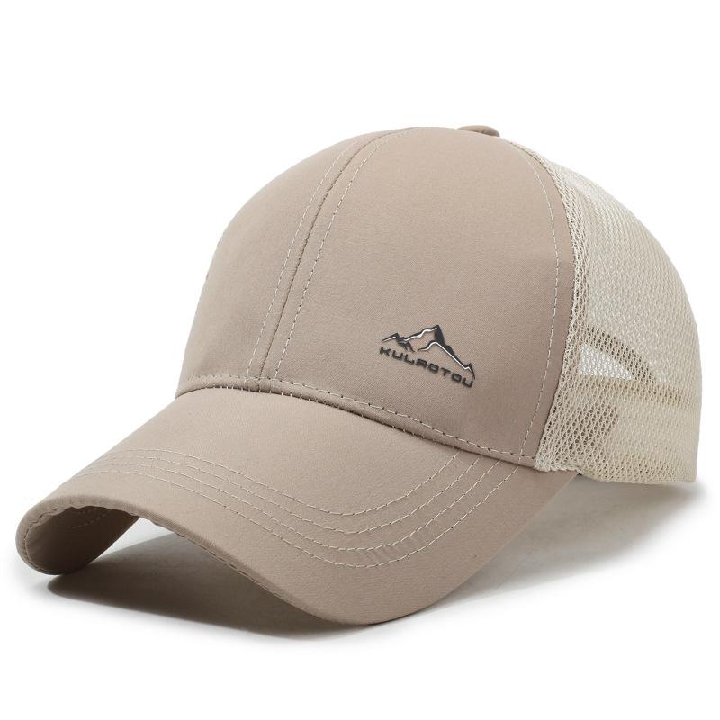 

Летняя мужская сетчатая кепка, дышащая кепка, кепка для спорта на открытом воздухе, солнцезащитная кепка, бейсболка для рыбалки, шляпа от солнца хаки