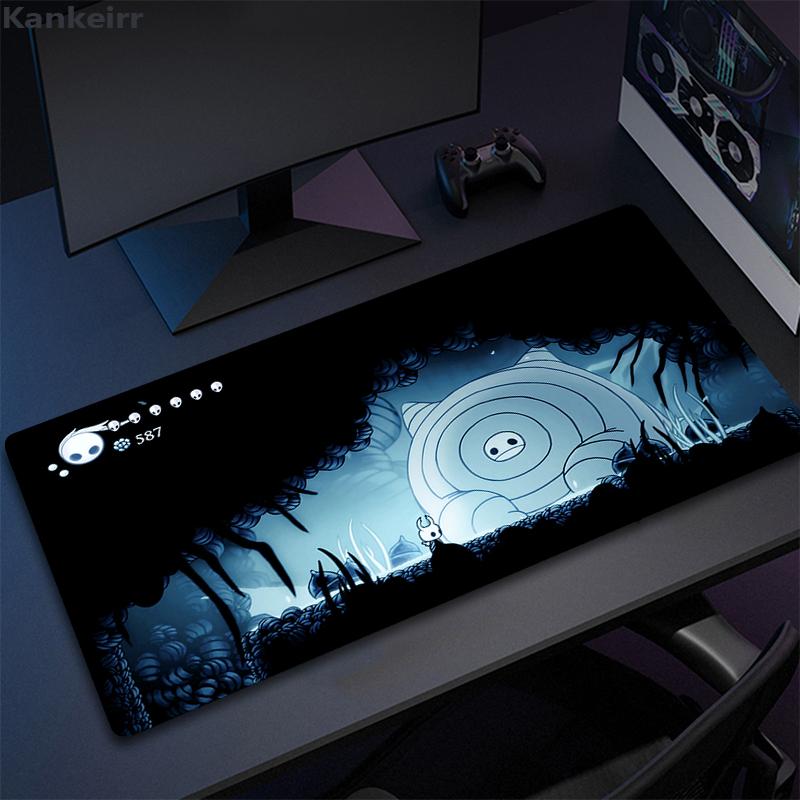 Tappetini per Mouse Hollow Knight Tappetini da Tavolo Mousepad per Computer Azienda Tappetino Grande per Scrivania 80x30 XXL Grandi Tappetini per Mouse da Giocatore Tappetini per Mouse Anime Tappeti