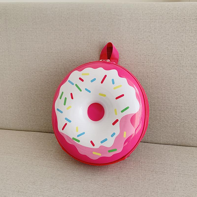 Playful Cute Donuts Children Backpack Waterproof Lightweight Design Kindergarten