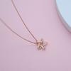 Singapore Five-pointed Star Necklace for Women Japanese and Korean Simple Students' Forest Pendant Collarbone Neck Chain