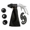 ABJI-Kit di Strumenti Pneumatici per Sabbiatura Set Macchina Sabbiatrice Versatile Sabbiatrice Portatile Lucidatrice Rimuovi Ruggine