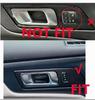 Car Door Handle Sticker for Ford Mustang 2015 - 2020 2026 2026 2026 Door Handle Bowl Panel Cover Decoration Trim Accessories