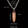 Classic Handsome Bullet Head Model Pendant Necklace, the Best Souvenir for Friends