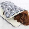 Soft Flannel Thickened Pet Soft Fleece Pad Pet Blanket Bed Mat for Puppy Dog Cat Sofa Cushion Home Rug Keep Warm Sleeping Cover