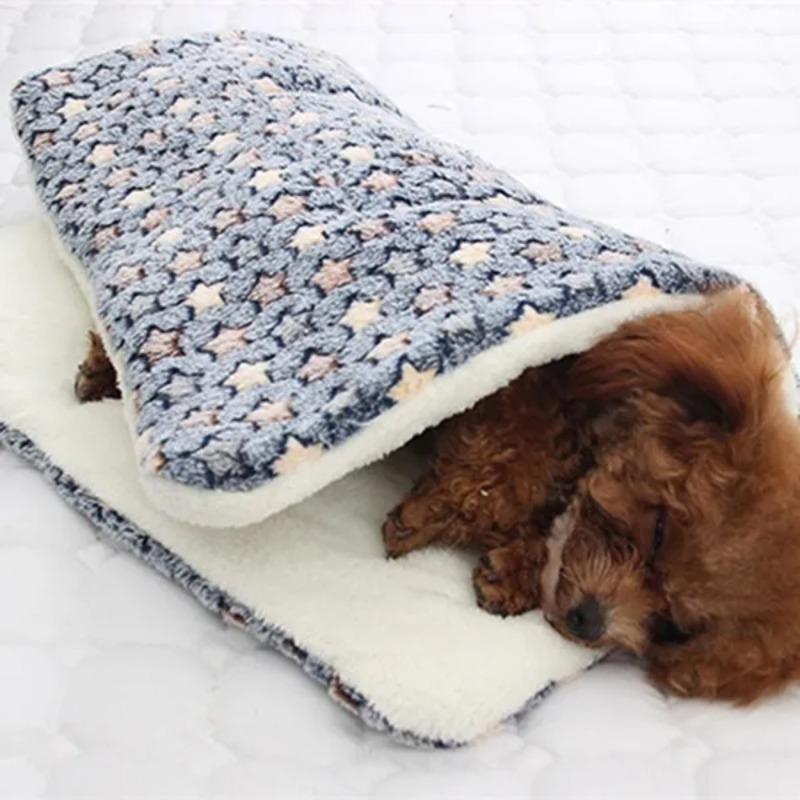 Weiche Flanell Verdickte Haustier Weiche Fleece Pad Haustier Decke Bett Matte für Welpen Hund Katze Sofa Kissen Hause Teppich Halten warme Schlaf Abdeckung