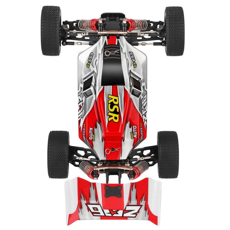 Wltoys 144001 1/14 2.4g 4wd მაღალი სიჩქარით რბოლა Rc მანქანის ავტომობილების მოდელები 60კმ/სთ (საბაჟო პაკეტი) არანაირი ფერი