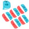 5 Sets Silicone Gamepad Cover Strong Protection Game Machine Accessory for NS SwitchRed Blue