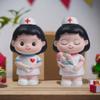 DlY Doctor Garage Kit Resin Doctor Nurse Model Statue Exquisite Doctor Nurse Figurine  Home Decor