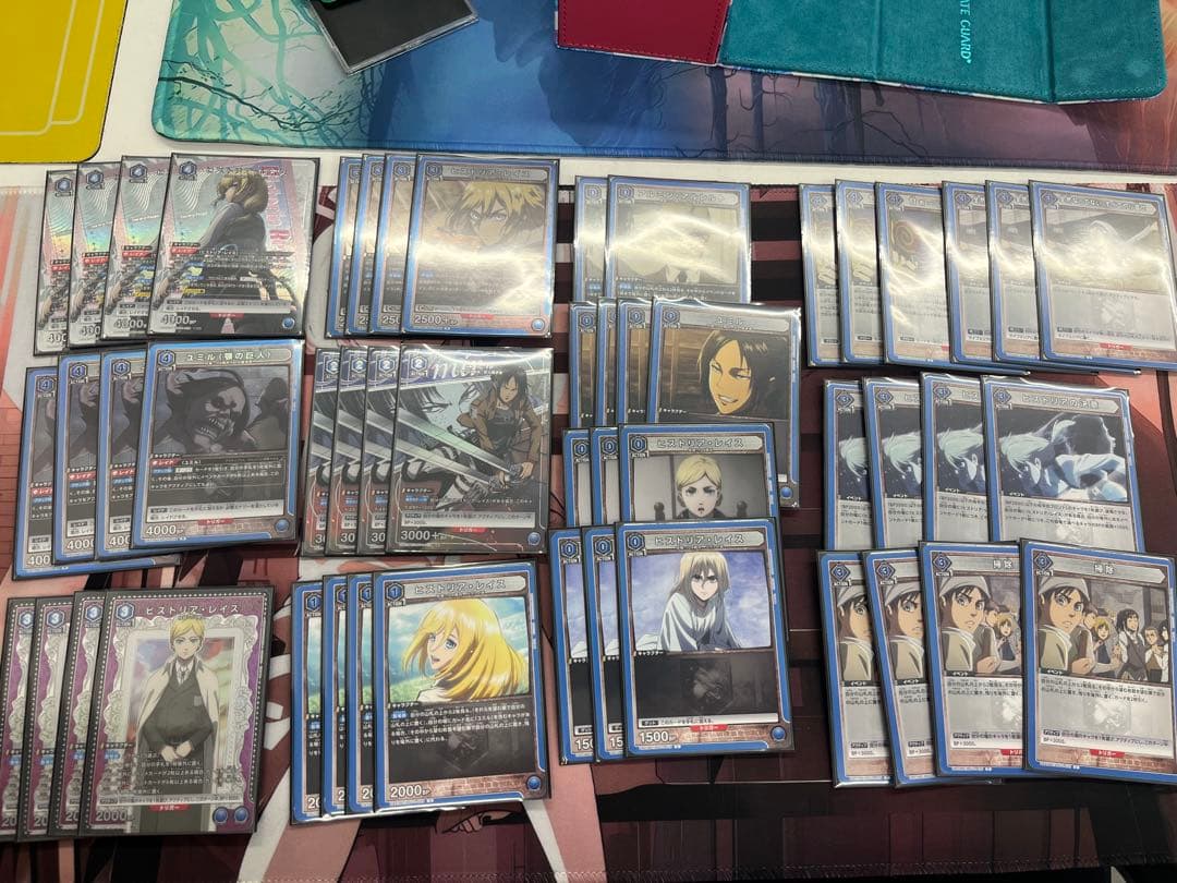 

[Б/У] Колода Attack on Titan Blue Historia Ymir Полная Для