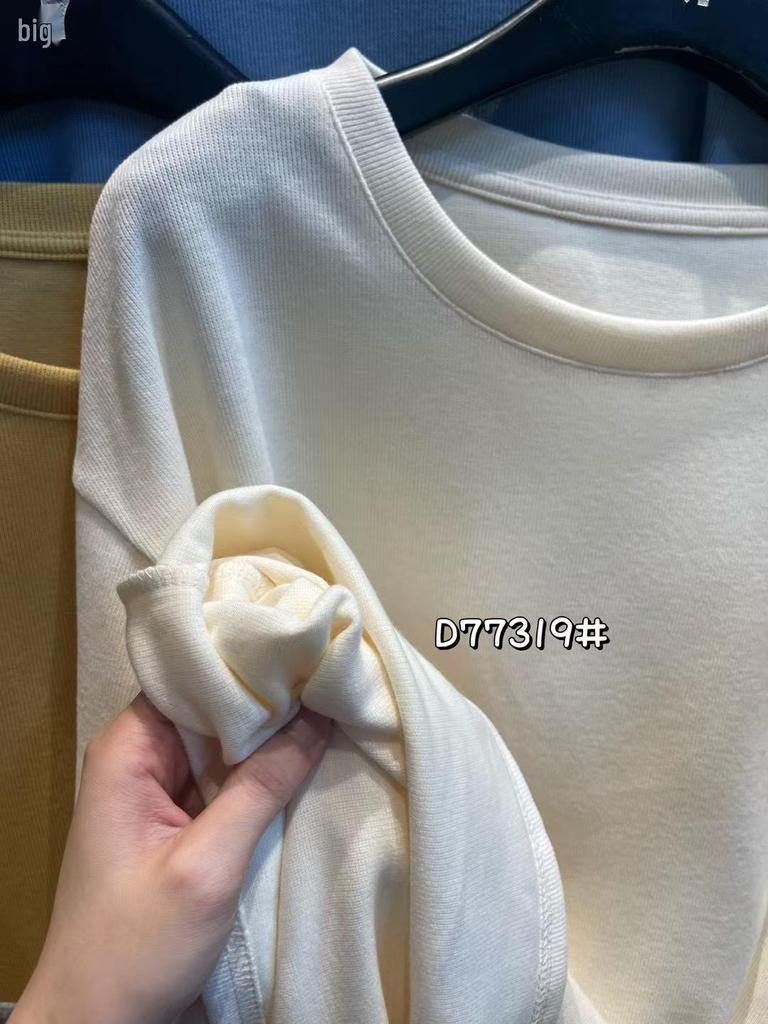 Women's Winter Korean Style Plus Size Casual Loose Fit Crew Neck T-Shirt