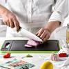 Multifunctional Cutting Board With Knife Sharpener Garlic Grater Double-Sided Non-Slip Chopping Board Defrosting Plate Alloy Aluminum Kitchen