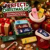 Tactile Finger Toys with Sound Christmas Crunchy Butter Squishy Toy, Slow Rise Fidget Crinkle Raffle Prizes for Parties Sensory Stress Relief Stocking