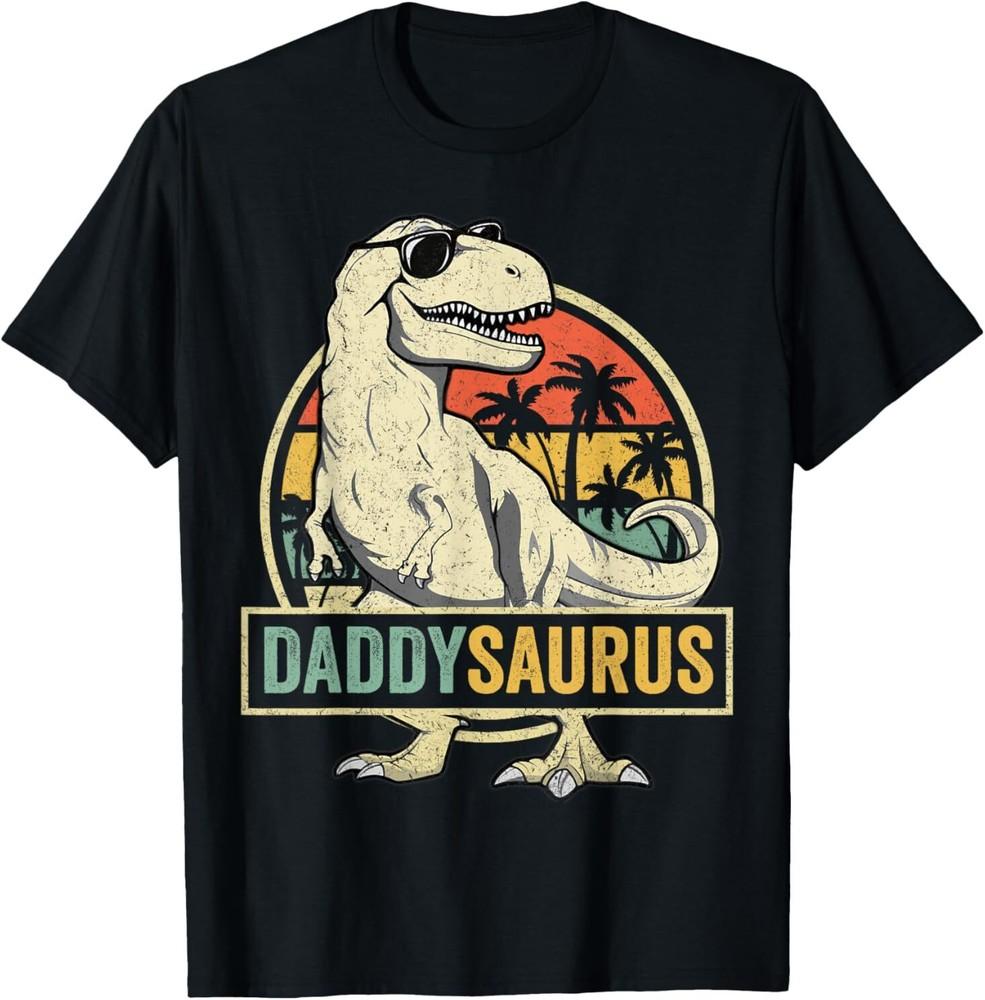 Daddy Saurus T Rex Dinosaur Men DaddySaurus Family Matching T-Shirt