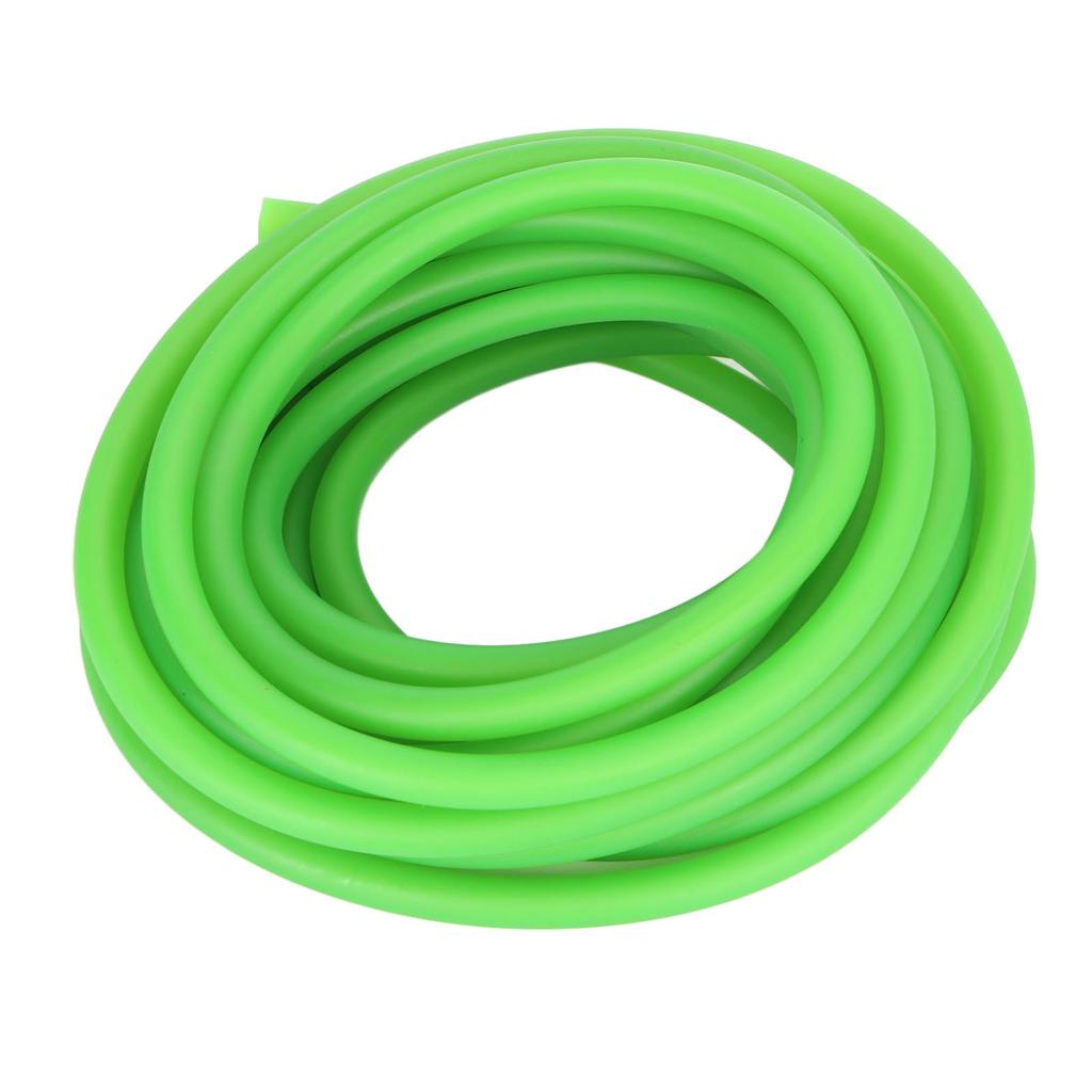 5m Accessories Natural Latex Band Latex Resilient Tube for Catapult Outdoor Hunting Fluorescent Green