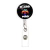 Scroll Badge Glass Id Holder Badge Holder 3 * 8cm Life Badge For Office Use Mental Health Healthcare Worker