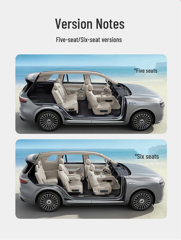 AITO M9 Suede Seat Cushions, Fit for 25 Models, All-Season, Suitable for Five/Six-Seater Cars - Car Accessories