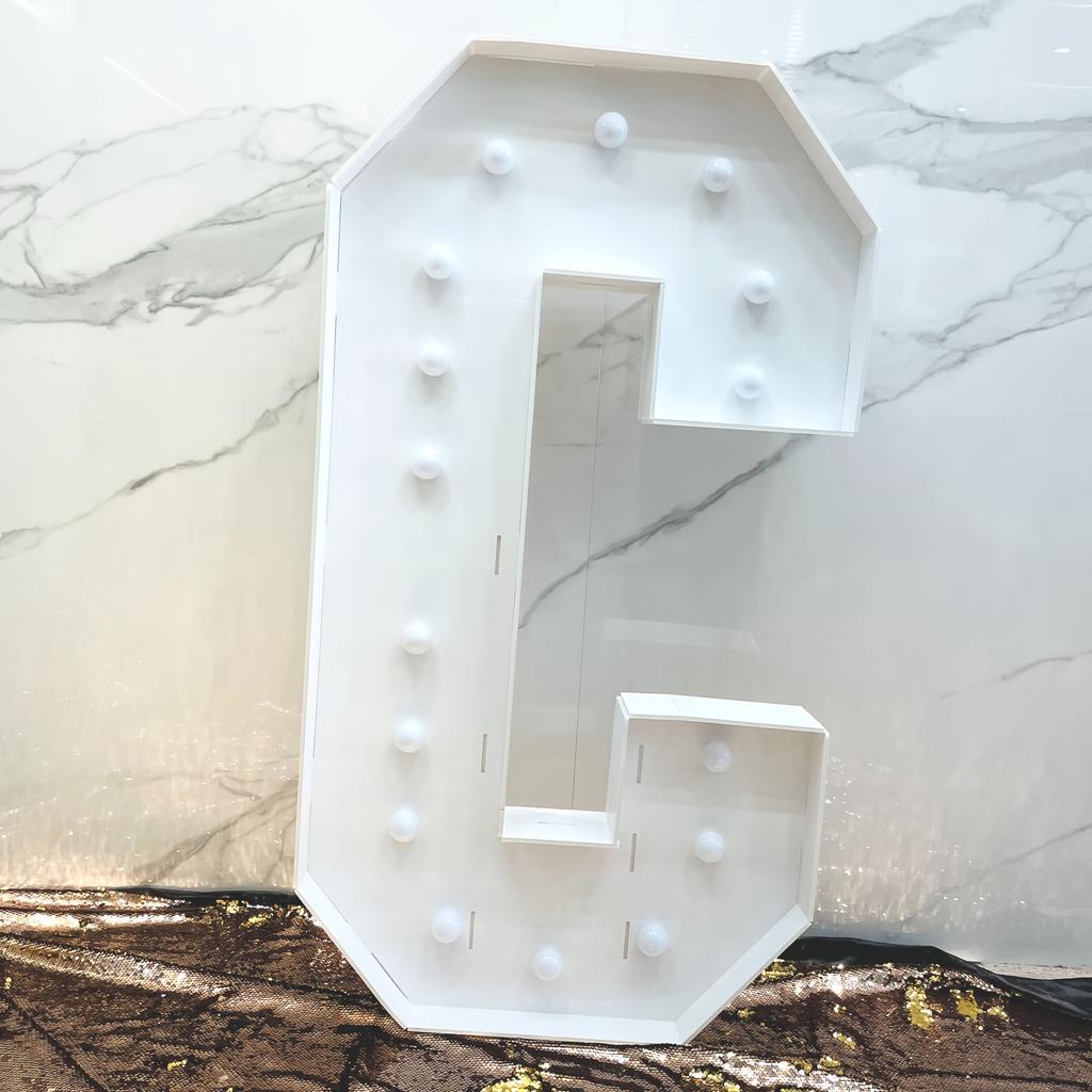 Versatile 1PC 92CM/3FT Marquee Letters with Warm Yellow Glow: Perfect for New Year Parties, Summer Bashes, Retirements & More (Balloon-Friendly!)