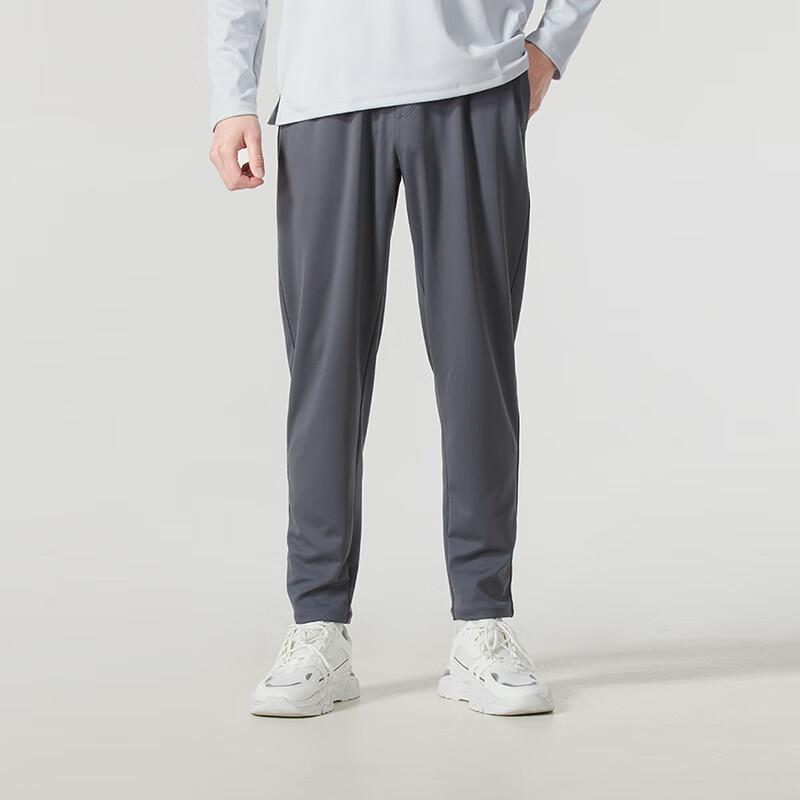 Under Armour Laced Training Comfortable Breathable Knitted Sports Pants Men Bottoms Gray 1387435-025