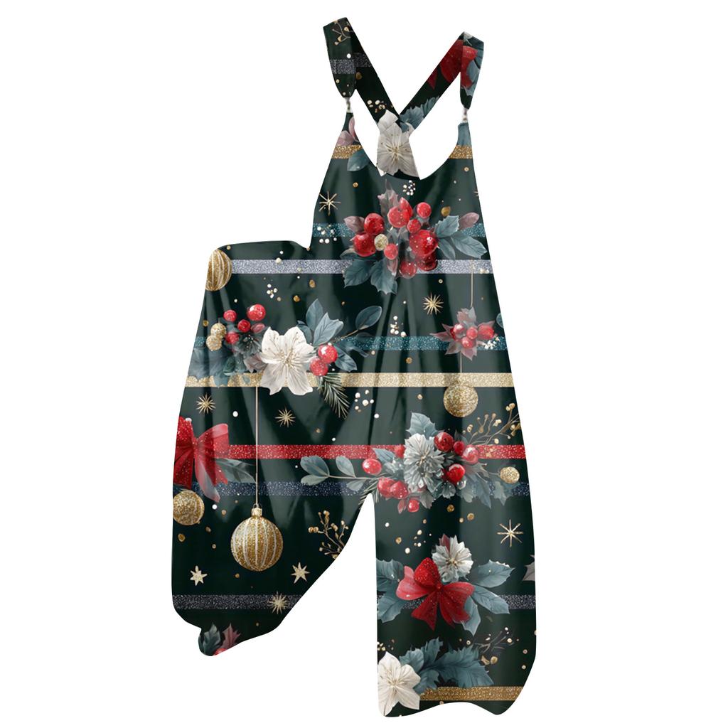 Mono de verano para mujer con estampado floral vintage (Correas no ajustables)