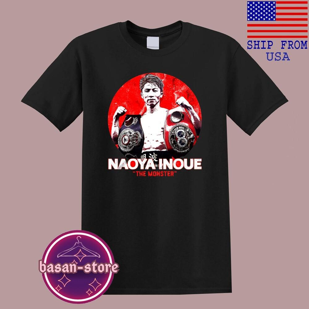 Naoya Inoue The Monster Japan Boxing Champion Men#039;s Black Size S5XL Unisex T-Shirt S