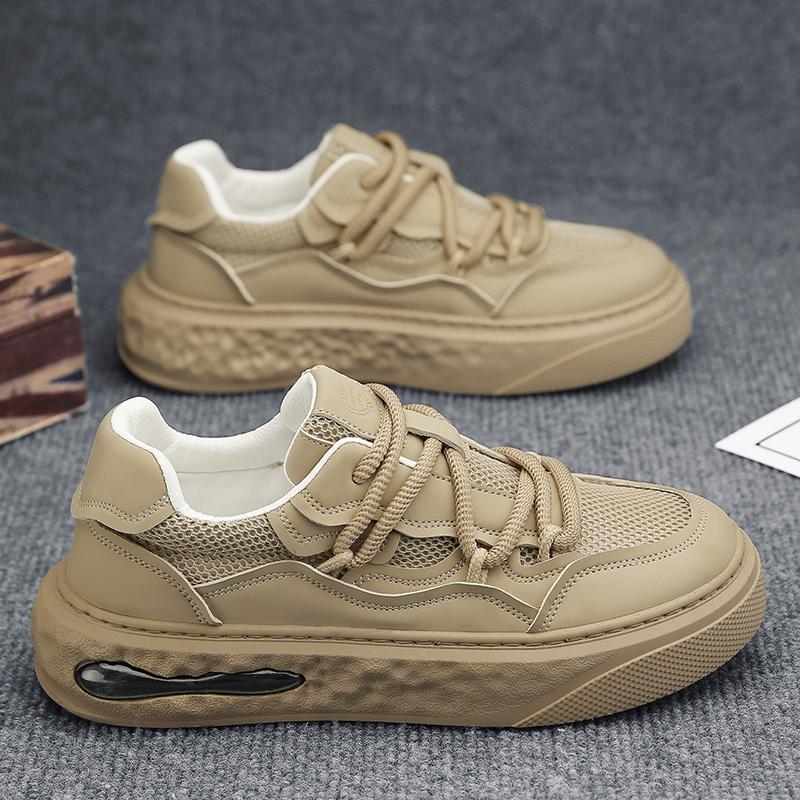 Autumn new sports shoes lightweight breathable mesh running shoes flying woven casual shoes youth shoes 39