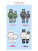 Kezzi 2023 Unisex Trendy College Style Engraved Casual Wristwatch