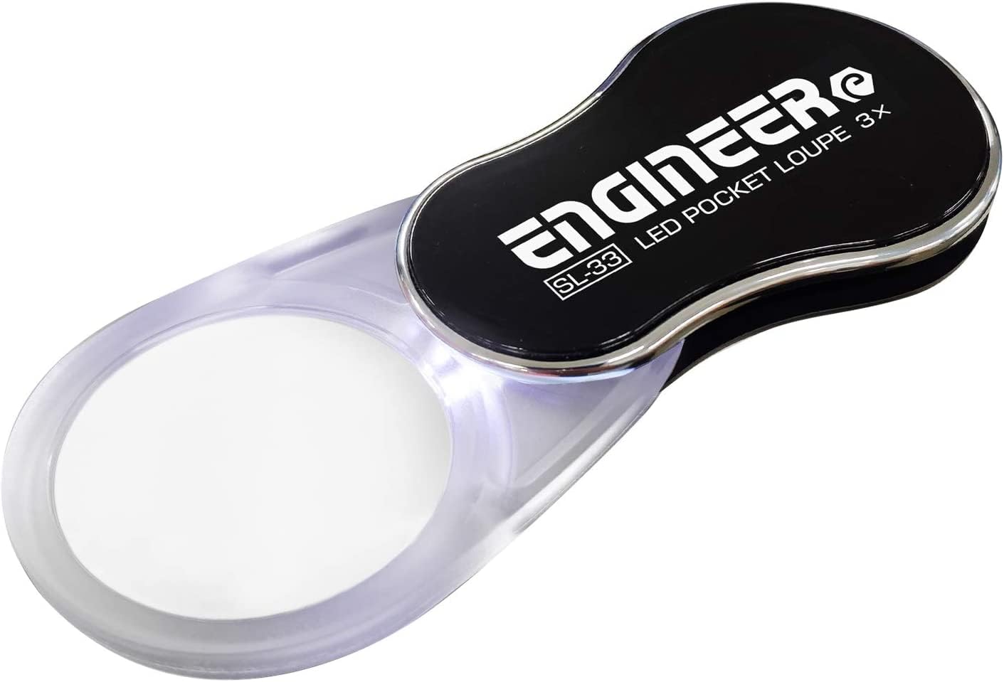

ENGINEER LED Pocket Magnifier 3x SL-33