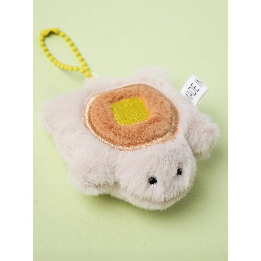 Daiso Turtle Plush Keyring Pancake