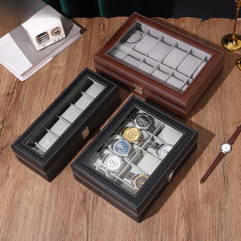 Leather Watch Storage and Display Box