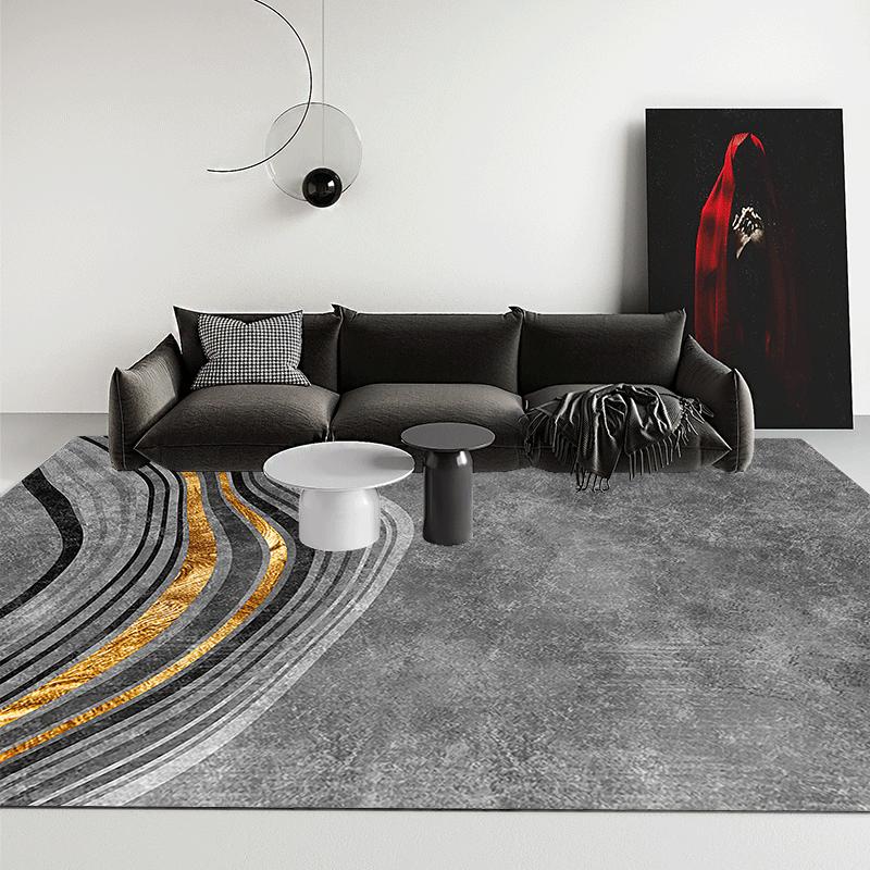 Nordic Modern Living Room Carpet Floor Mat Sofa Coffee Table Mat Bedroom Home Carpet