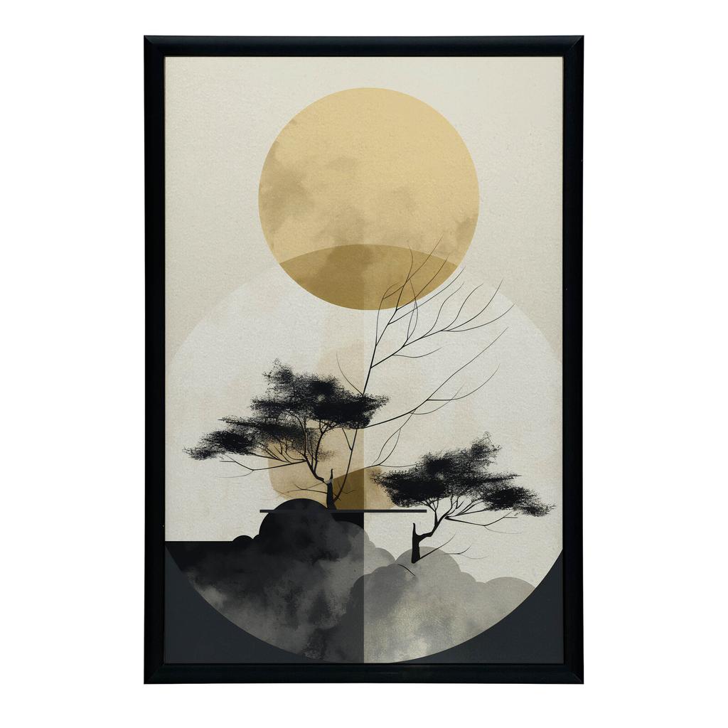 Harmonia Natury Harmonia Natury, 50X70 Cm, Rama Aluminiowa Czarna, Papier Matowy 230 Gsm