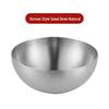 Wuhe Stainless Steel Korean Salad & Mixing Bowl Set