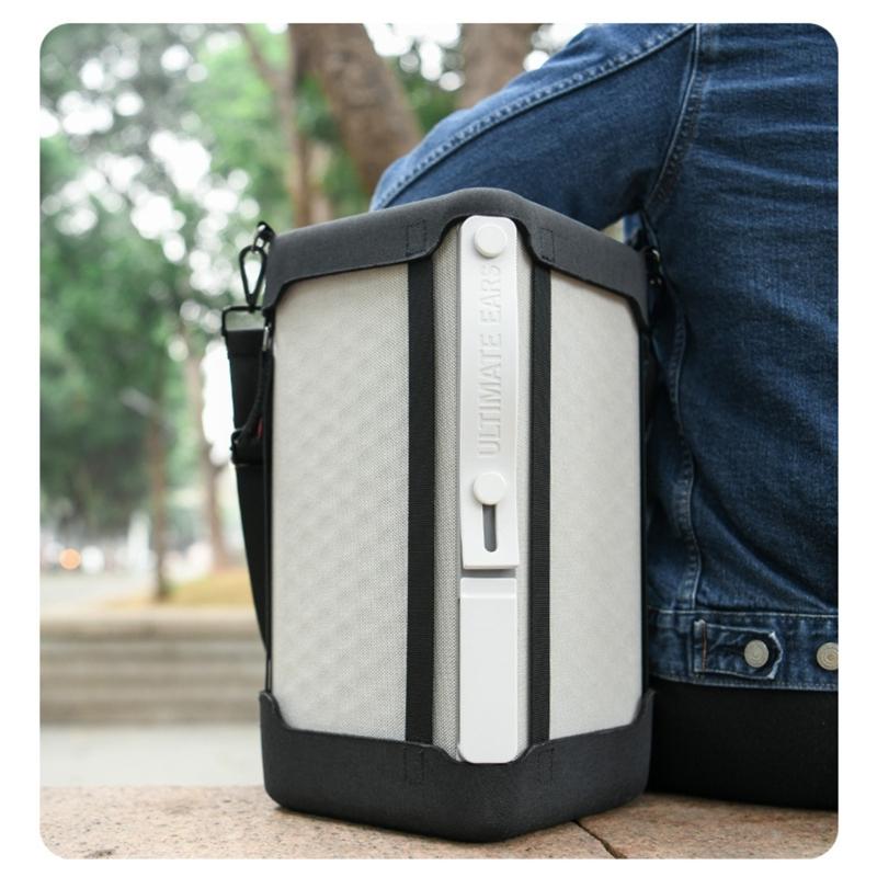 Estojo de Viagem com Alças de Ombro para Ears Bolsa de Armazenamento de Alto-falante Portátil Acesso (Maleta)