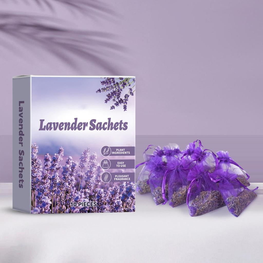 10pcs Saquinho de Lavanda Vazio Saquinhos de Lavanda Saquinhos de Aroma de Flores Secas Estampas Florais Saquinhos de Fragrância para Relaxar e Dormir