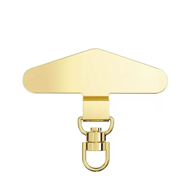 

Rotatable Stainless Steel Phone Lanyard Patch Card Anti-lost Hanging Crossbody Wrist Phone Lanyard Gasket Replacement Connectors